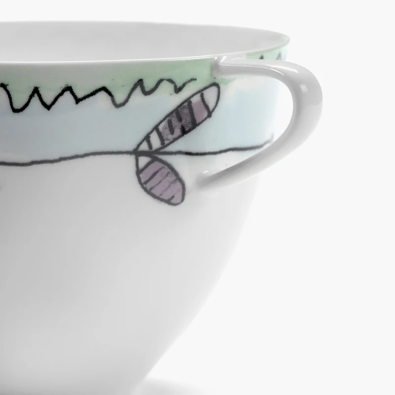 Serax Midnight Flowers Cappuccino Cup