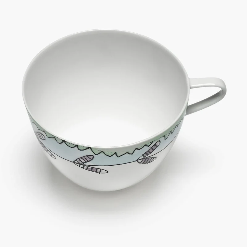 Serax Midnight Flowers Cappuccino Cup