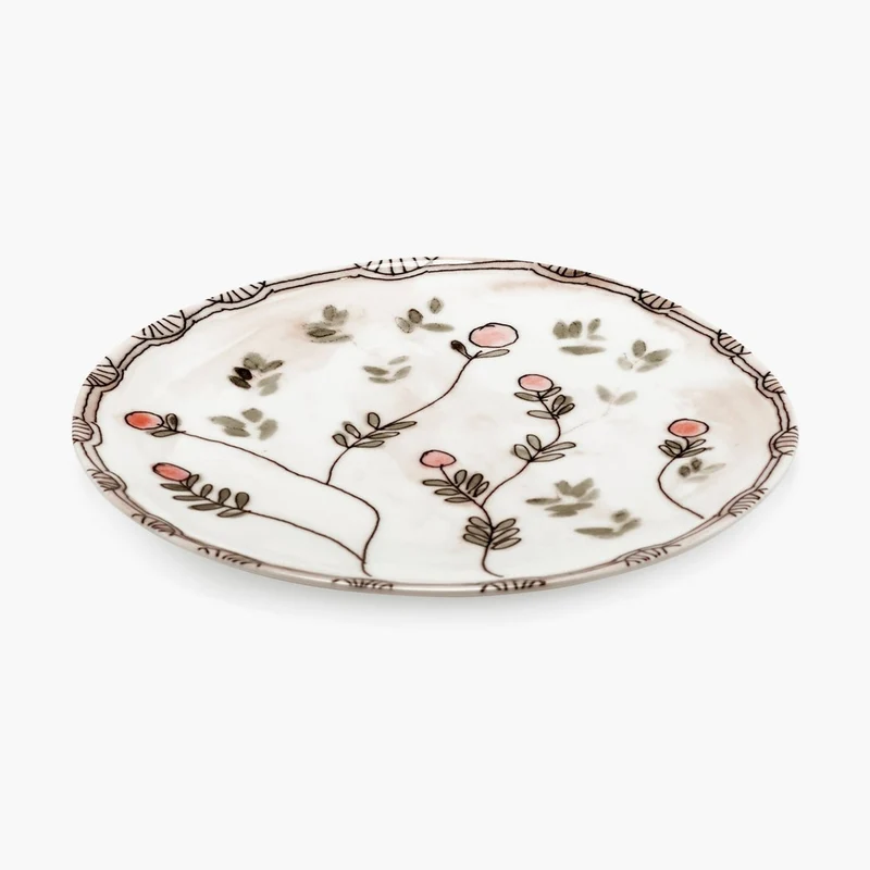Serax Midnight Flowers Breakfast Plate