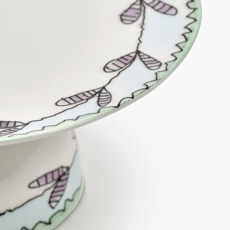 Serax Midnight Flowers Cake Stand