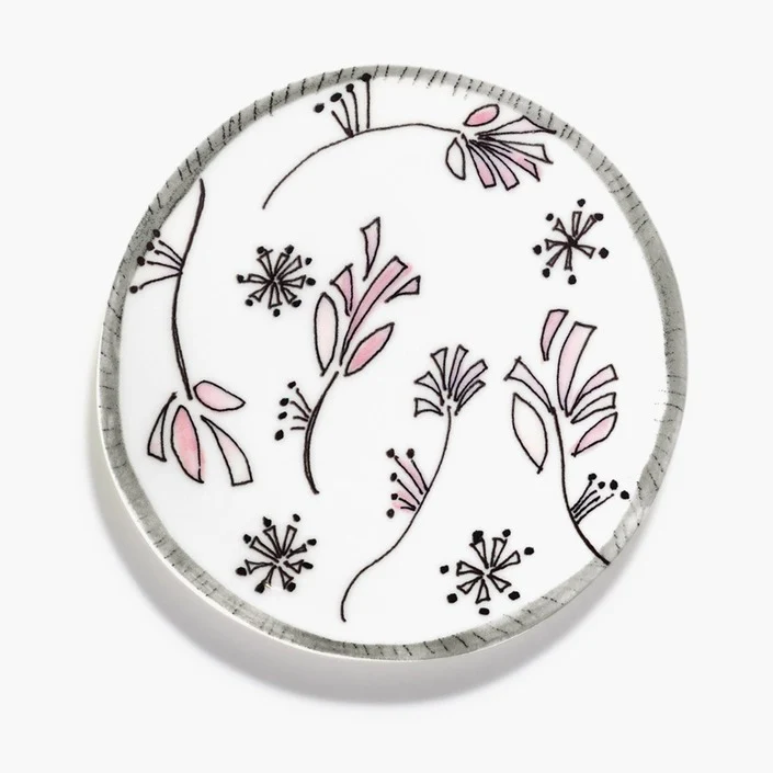 Serax Midnight Flowers Bread Plate