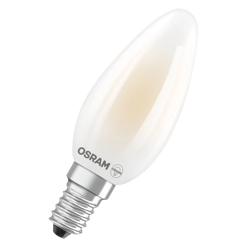 OSRAM lampe LED Edison + filament EEK A, E14, 1.2W, 4000K, blanc froid