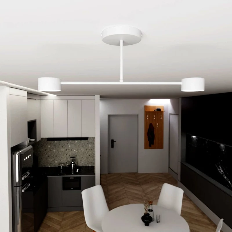Plafonnier Blanc pour Bureau