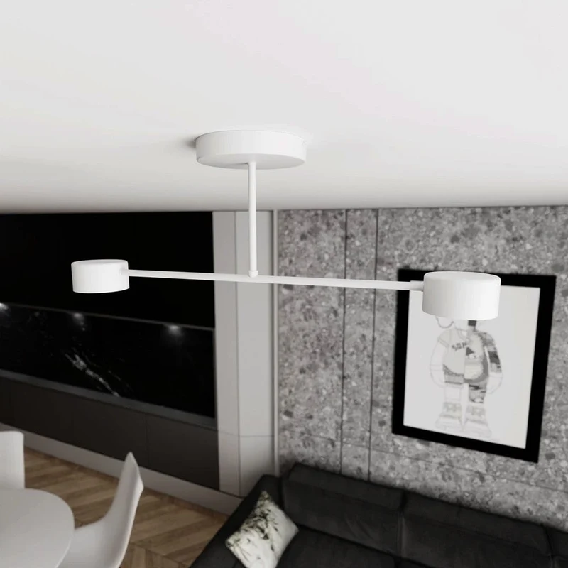 Plafonnier Blanc pour Bureau