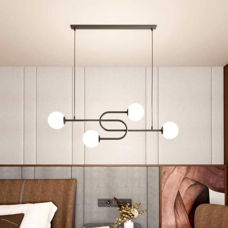 Suspension lumineuse pour Chambre minimaliste