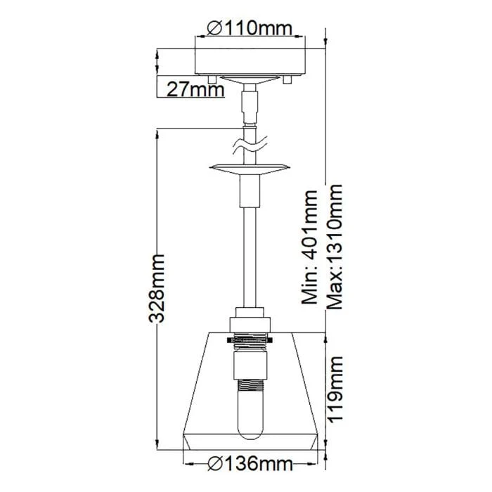 Suspension moderne pour restaurant