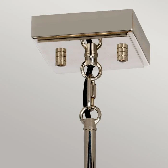 Lustre moderne en verre Salon