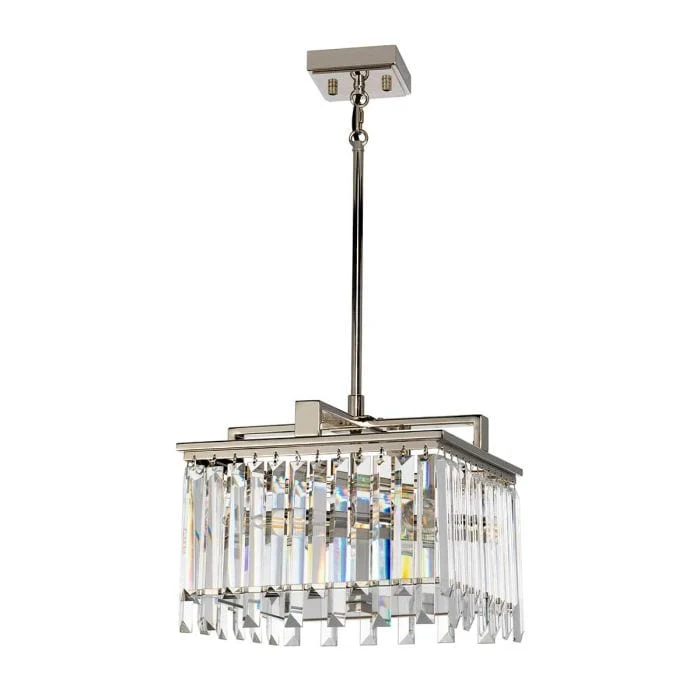 Lustre moderne en verre Salon