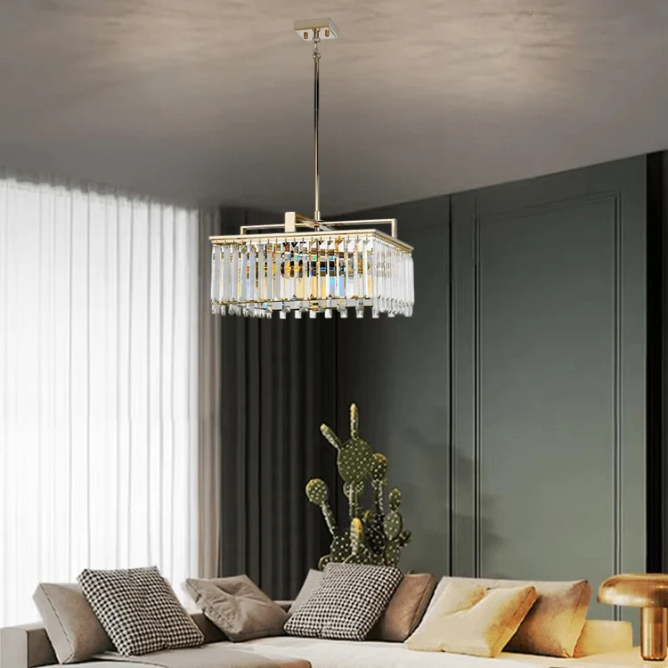 Lustre verre ajustable