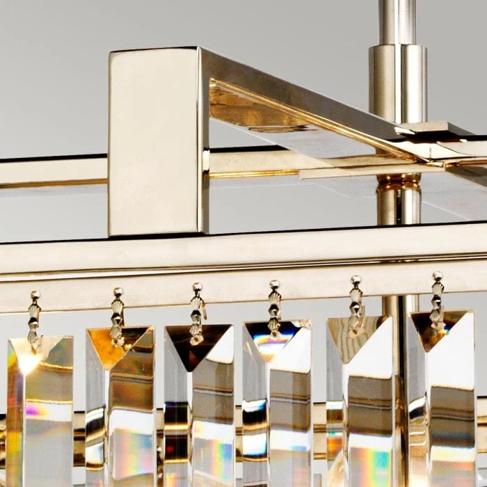 Lustre verre ajustable