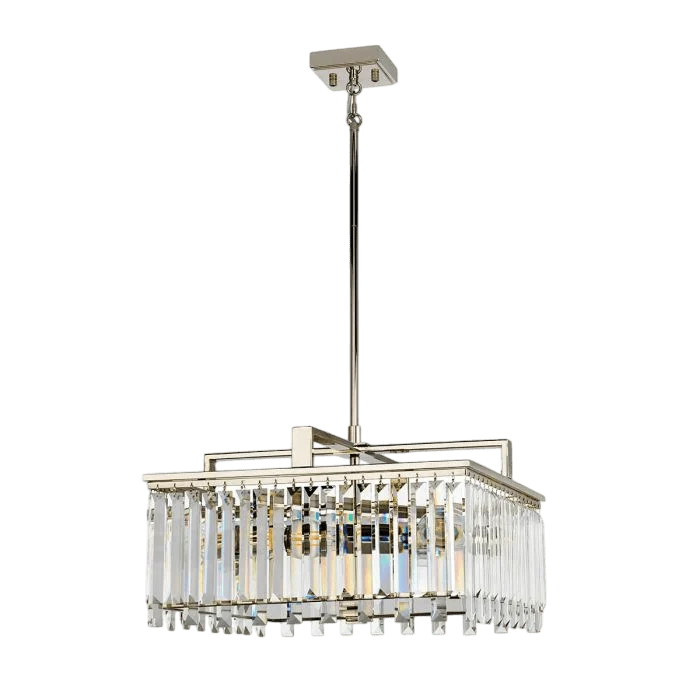 Lustre verre ajustable