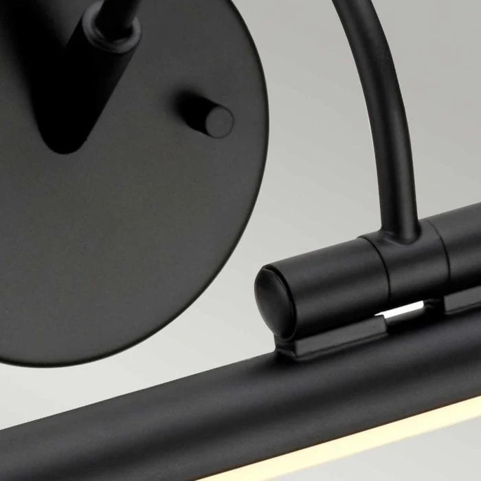 Applique murale LED noir pour tableau