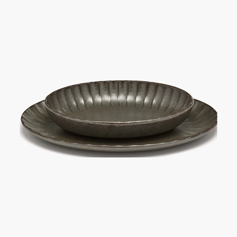 Serax Inku Oval Serving Bowl