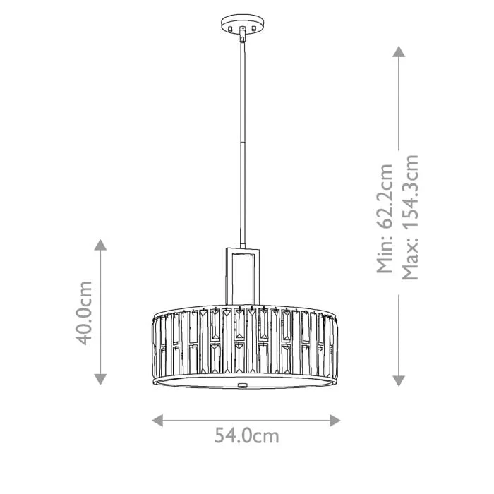 Lustre rond dore Séjour et Salon