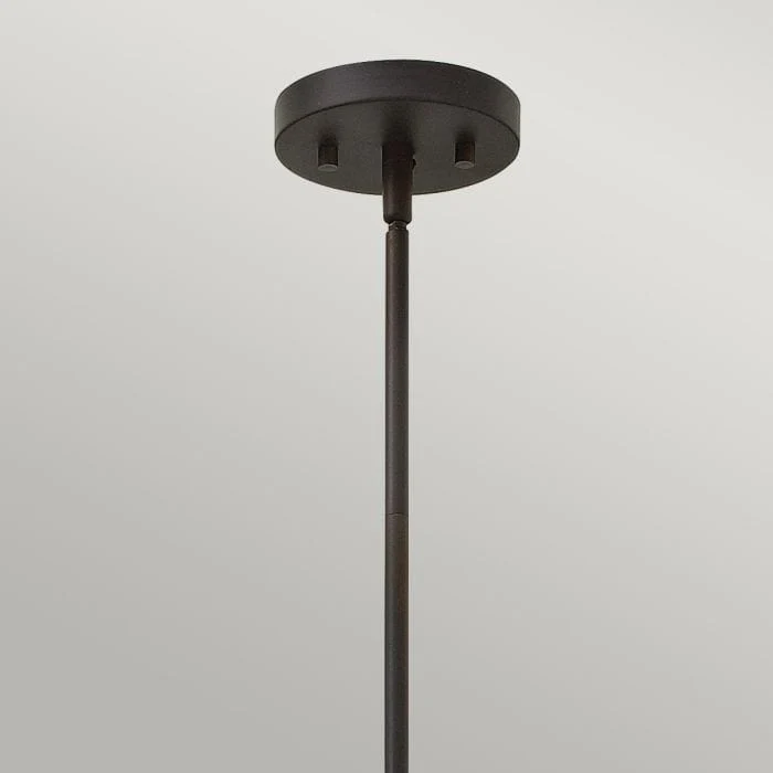 Suspension luxe noir et verre Salon