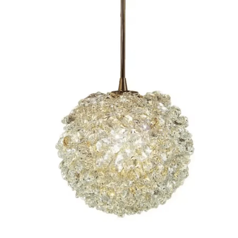 Applique Murale Chandelier Design or et cristaux