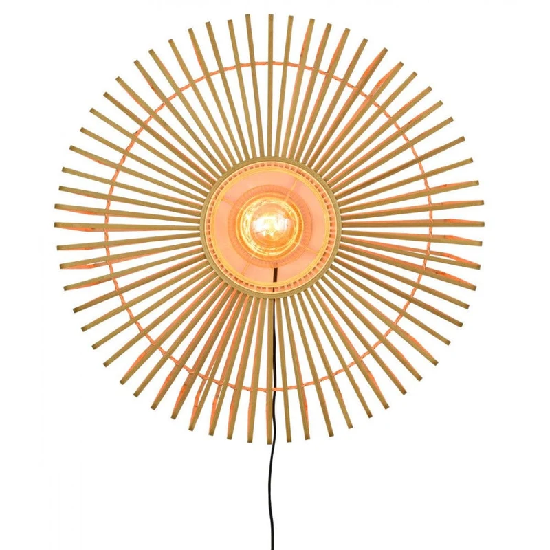 Applique Murale Luminaire Bambou