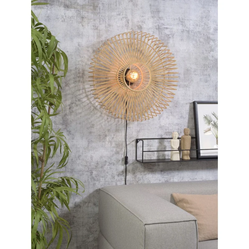 Applique Murale Luminaire Bambou