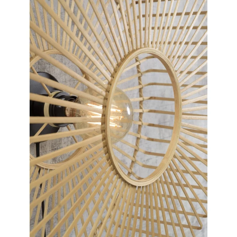 Applique Murale Luminaire Bambou