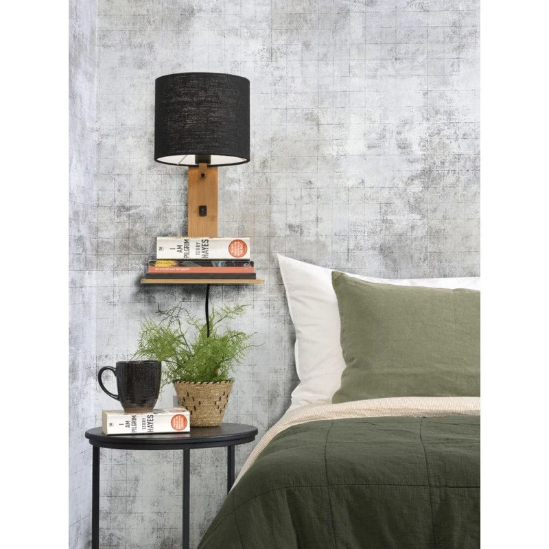 Luminaire Mural Noir Mat