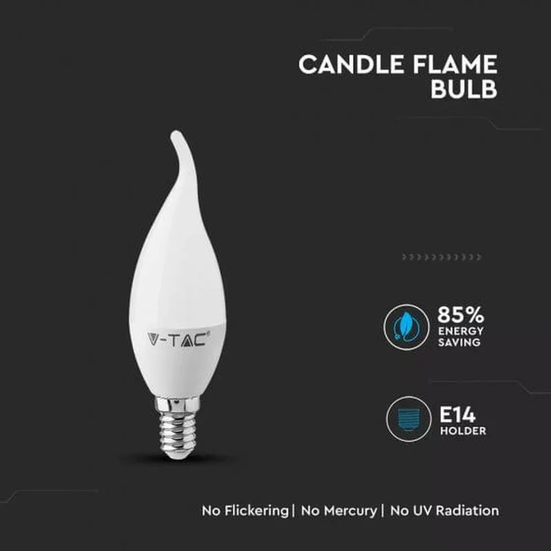 Lampe En Forme De Flamme
