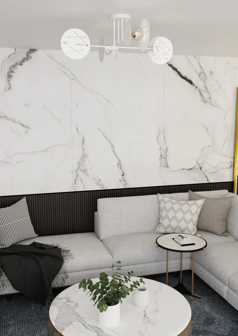 Luminaire plafonnier blanc pour Salle a Manger