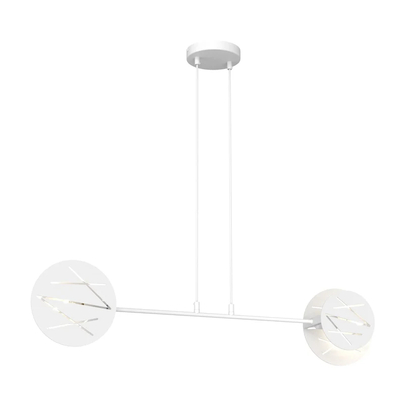 Lustre blanc moderne Salon