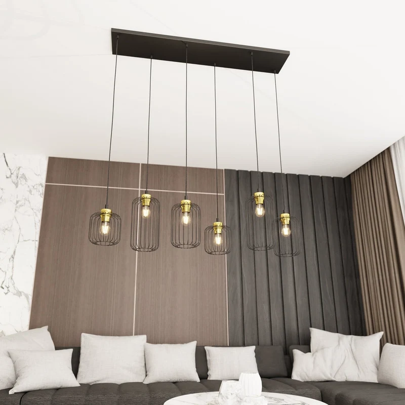 Grande Suspension Salle a Manger noir