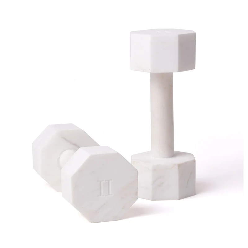 Seletti Lvdis Marble Dumbbells Set 2 kg