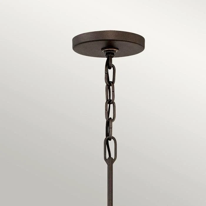 Lustre Pendant Noir et Dore Salon