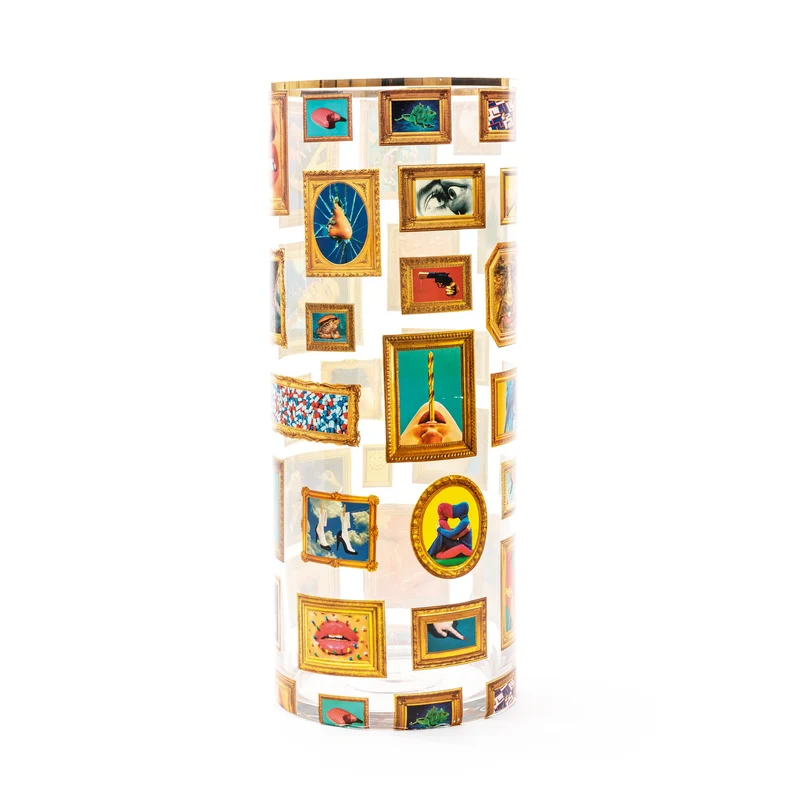 Seletti Toiletpaper Round Glass Vase 50 cm