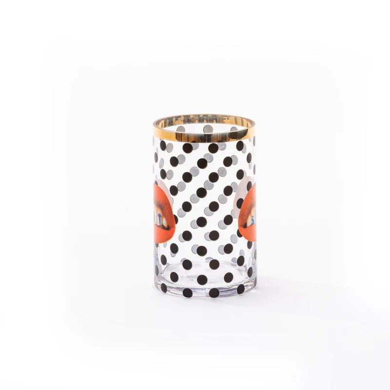 Seletti Toiletpaper Round Glass Vase 14 cm