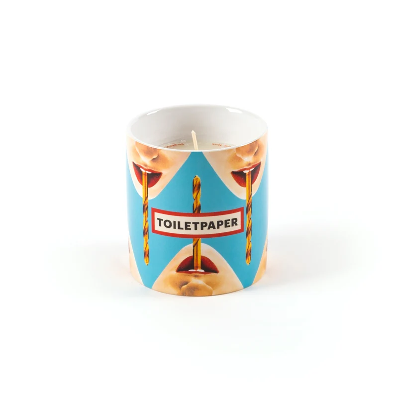 Seletti Toiletpaper Porcelain Jar Candle