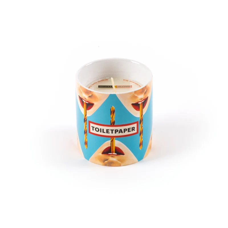Seletti Toiletpaper Porcelain Jar Candle