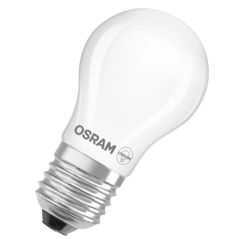 OSRAM Classe Énergie Ampoule LED, 3.8W, Givrée, EEK A, E27, Blanc chaud