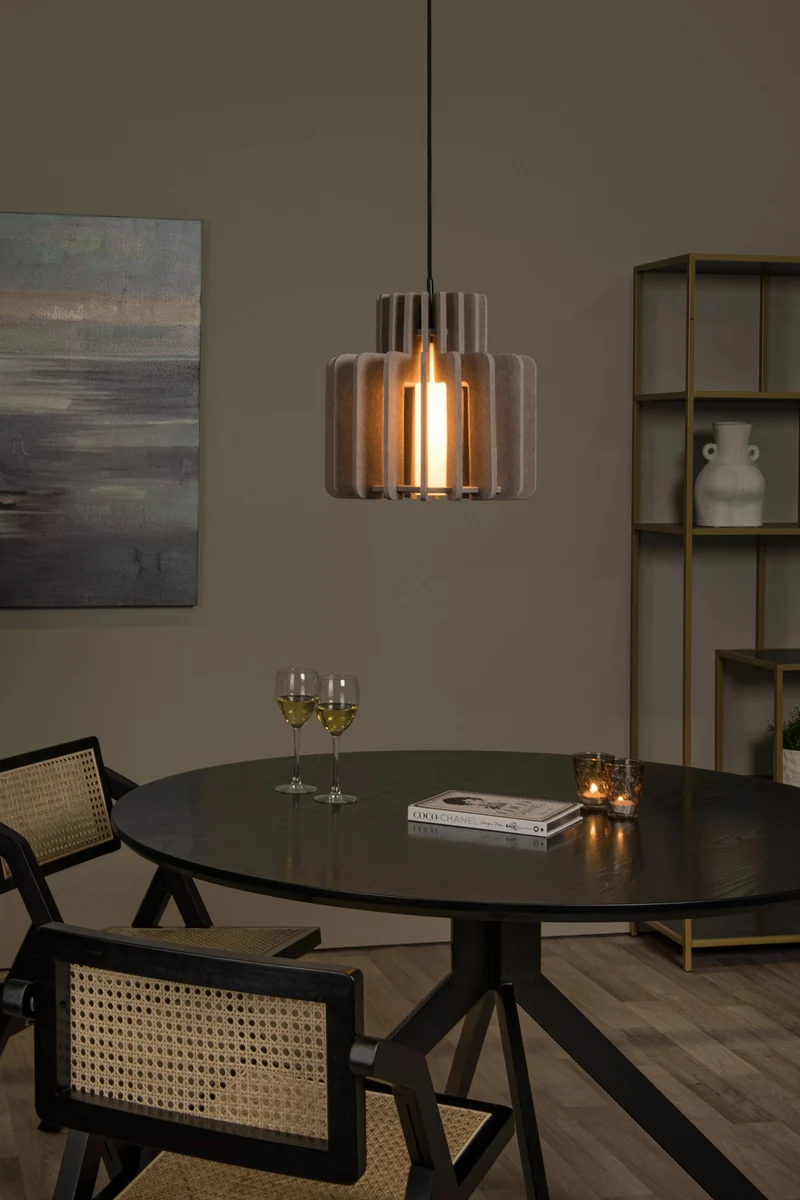 Luminaire à suspendre beige Chambre