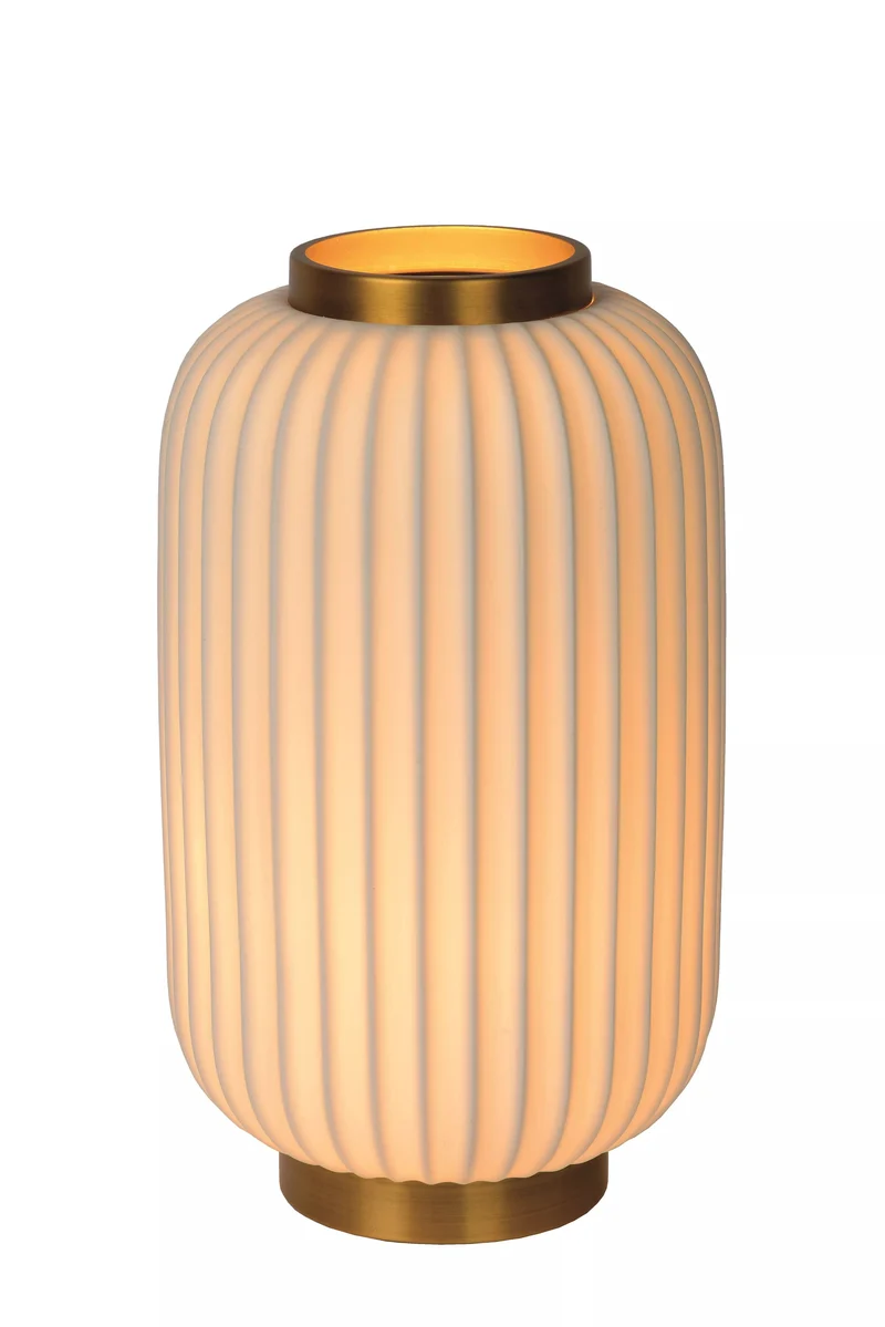 Lampe de table blanc lanterne pour Salon