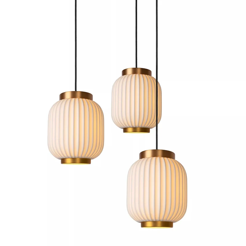 Lampe de table blanc lanterne pour Salon