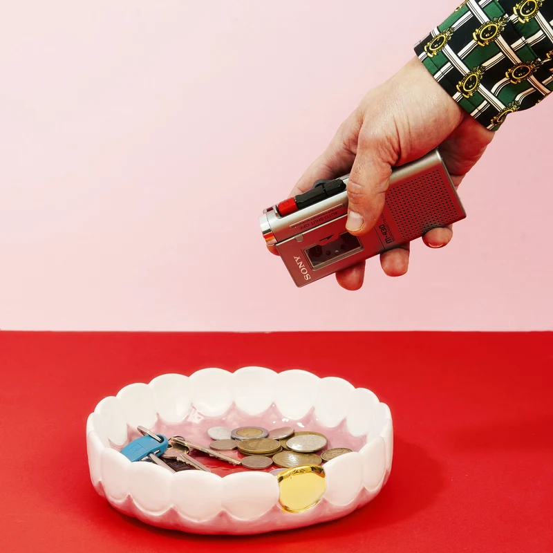 Seletti Blow Toothy Line Ashtray