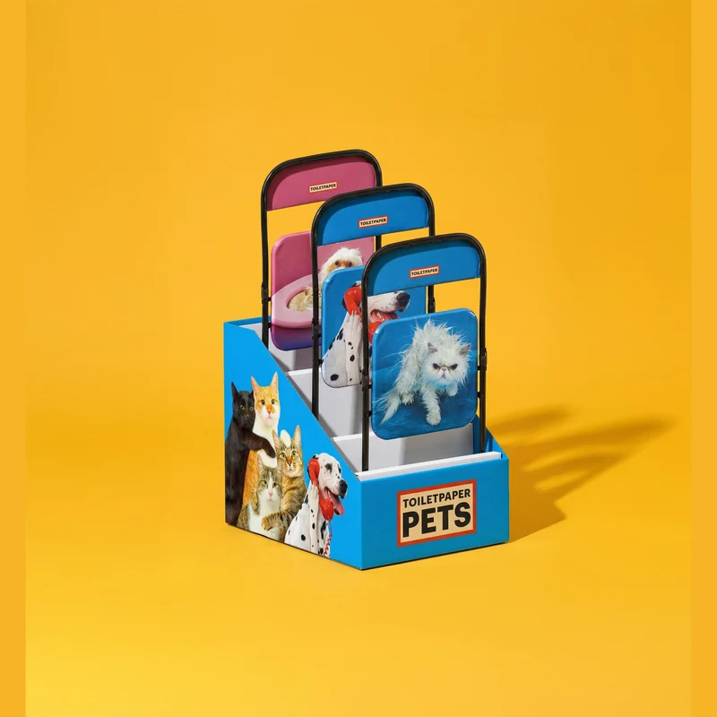 Seletti Toiletpaper Folding Chair