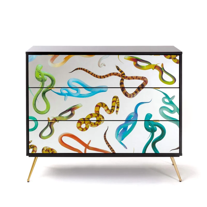 Seletti Toiletpaper Chest of Three Drawers