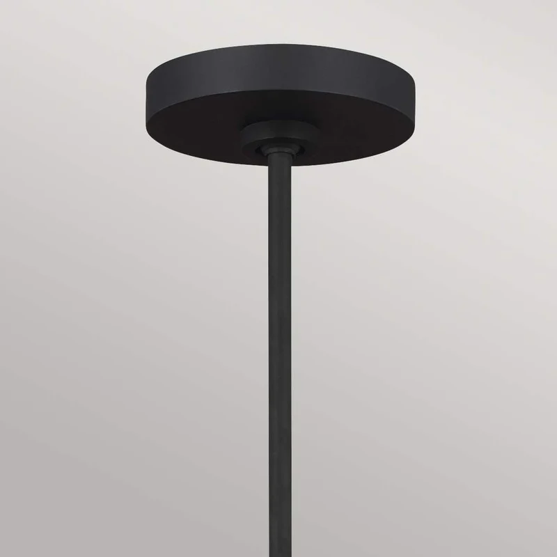 Lustre noir dore industriel Îlot Cuisine