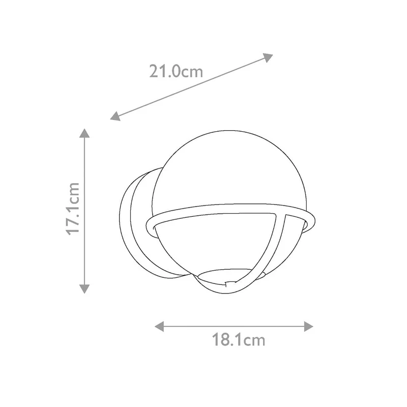 Applique or globe pour Salon