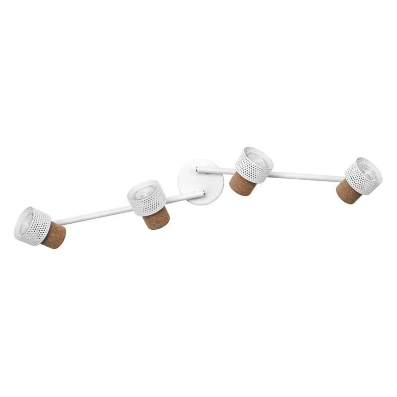 LEDVANCE SPOT DÉCOR CORK Plafonnier, 4 x 3,4W, 920lm, blanc