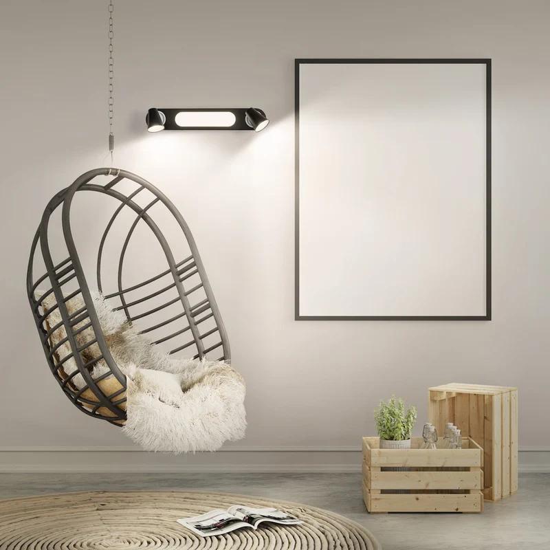 LEDVANCE SPOT DÉCOR NEPTUNE Plafonnier, 20W, 635lm, noir