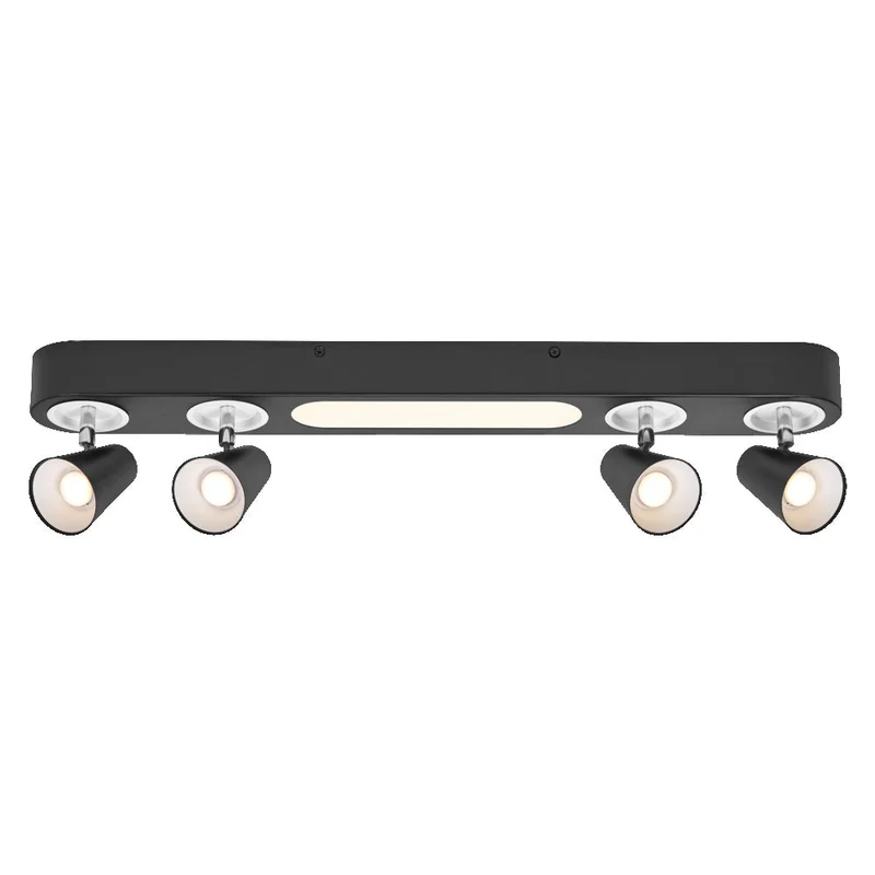 LEDVANCE SPOT DÉCOR NEPTUNE Plafonnier, 27W, 1.280lm, noir