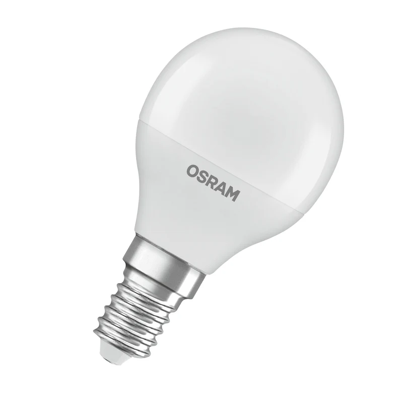 OSRAM LED Star Classic P 25 lampe Recycled Plastic 3.3W blanc chaud Frosted E14