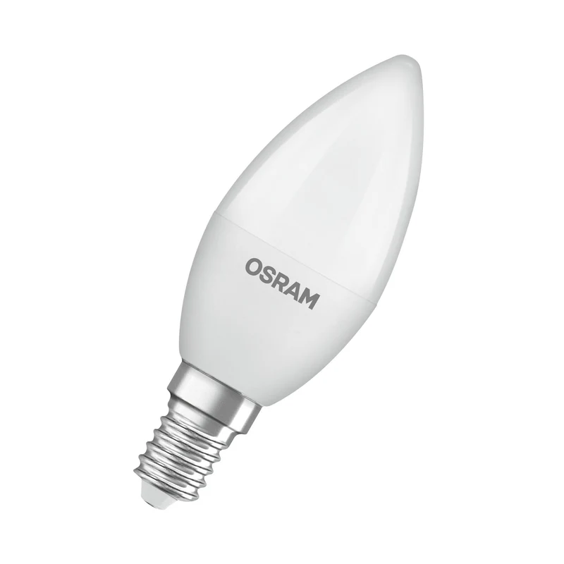 OSRAM LED Star Classic B 60 lampe Recycled Plastic 7.5W blanc chaud Frosted E14