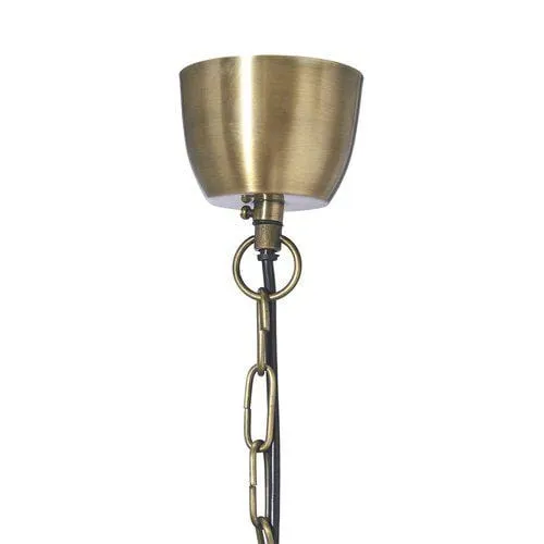Suspension rustique couleur rouille Cuisine