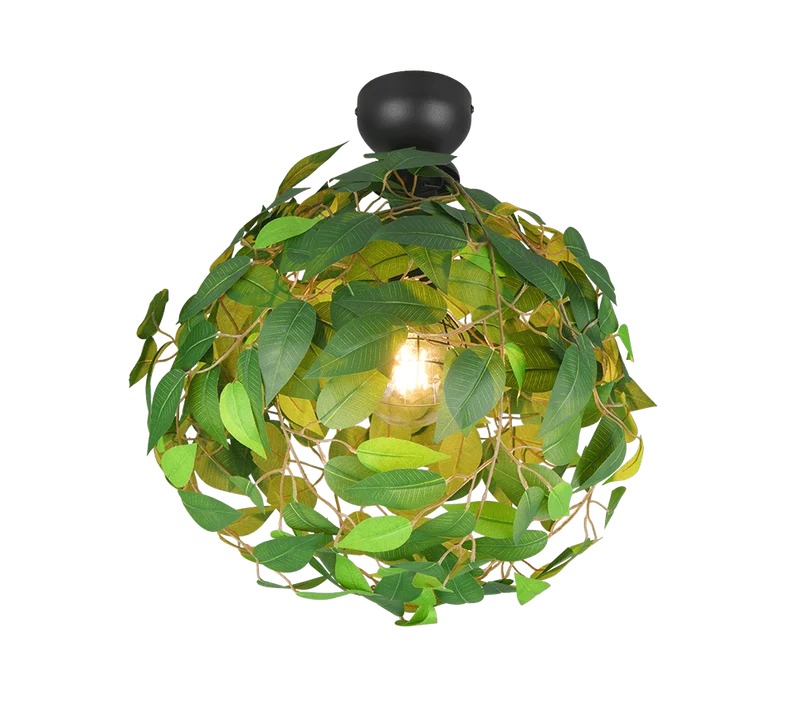 Plafonnier Luminaire fausse plante
